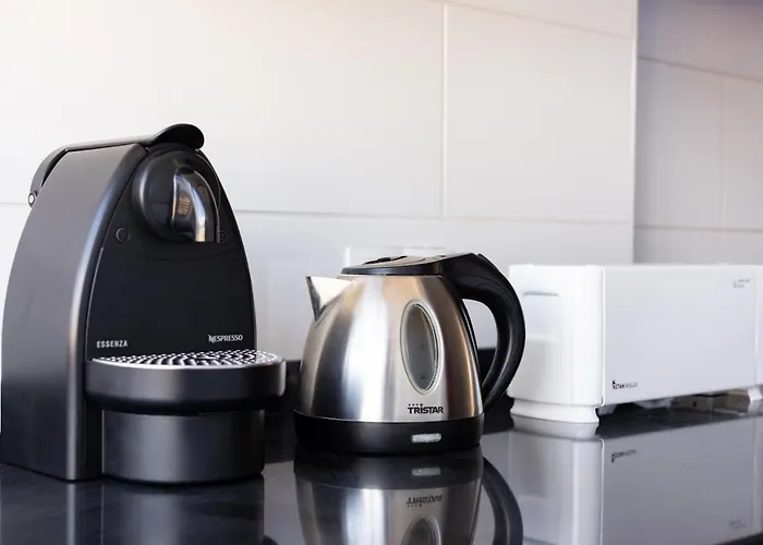 Black And White Free Wifi Apartment