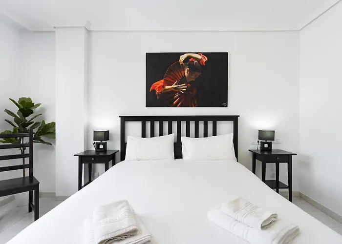 Black And White Free Wifi Apartment *